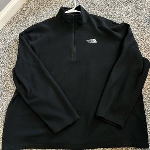 Mens black north face pullover